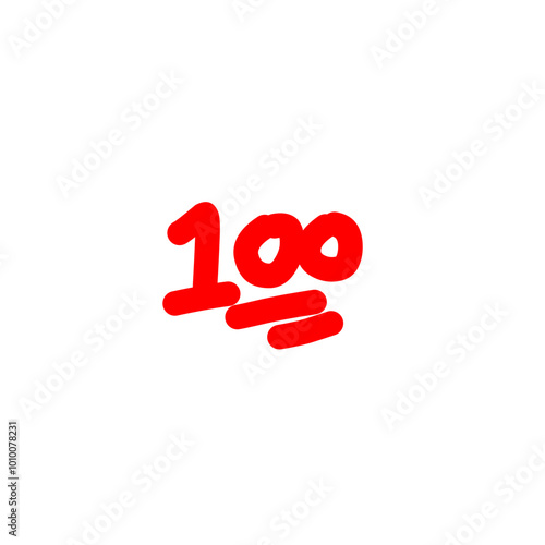 Hundred Points Vector