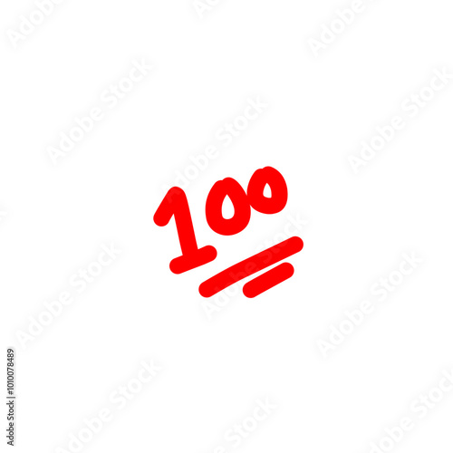 Hundred Points Vector