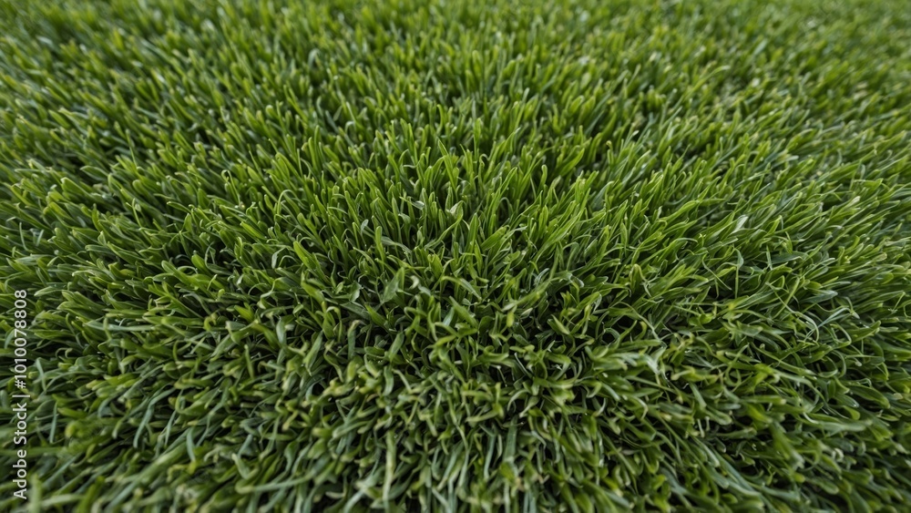green grass in the garden top view green grass in the garden top view