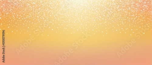 Abstract Golden Background with White Sparkle