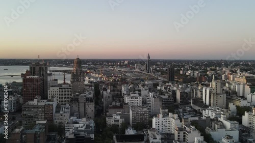 Wallpaper Mural Vista Aerea de Montevideo Peninsula  Torontodigital.ca