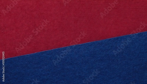 Vibrant Red and Blue Fabric Texture Background