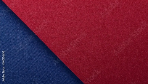 Vibrant Red and Blue Fabric Textures