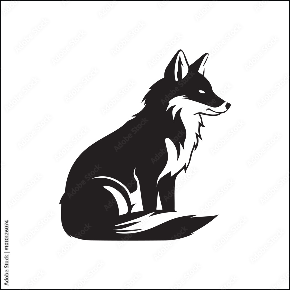 fox in the woods,animal, dog, cartoon, vector, illustration, fox fox in the woods,animal, dog, cartoon, vector, illustration, fox
