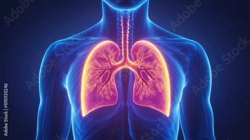 Human Respiratory Health Lung Anatomy