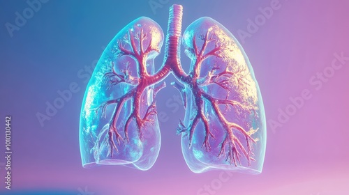 Human Respiratory Health Lung Anatomy