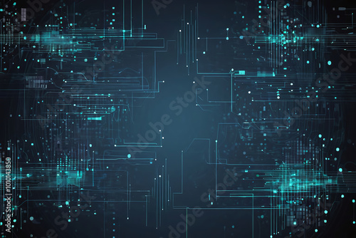 Blockchain data fields. Network line - dot connect stream. AI big data connection wallpaper, digital data visualization , science research, 3D futuristic wifi connection illustration concept