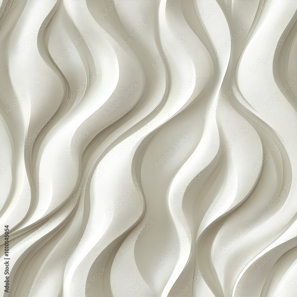 Abstract White Wavy Pattern Texture Background Abstract White Wavy Pattern Texture Background