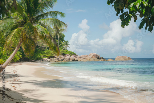 Seychelles seascape.