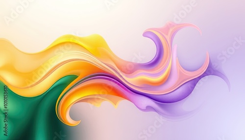 Colorful abstract shape background wallpaper 4K HD quality wallpaper illustration design