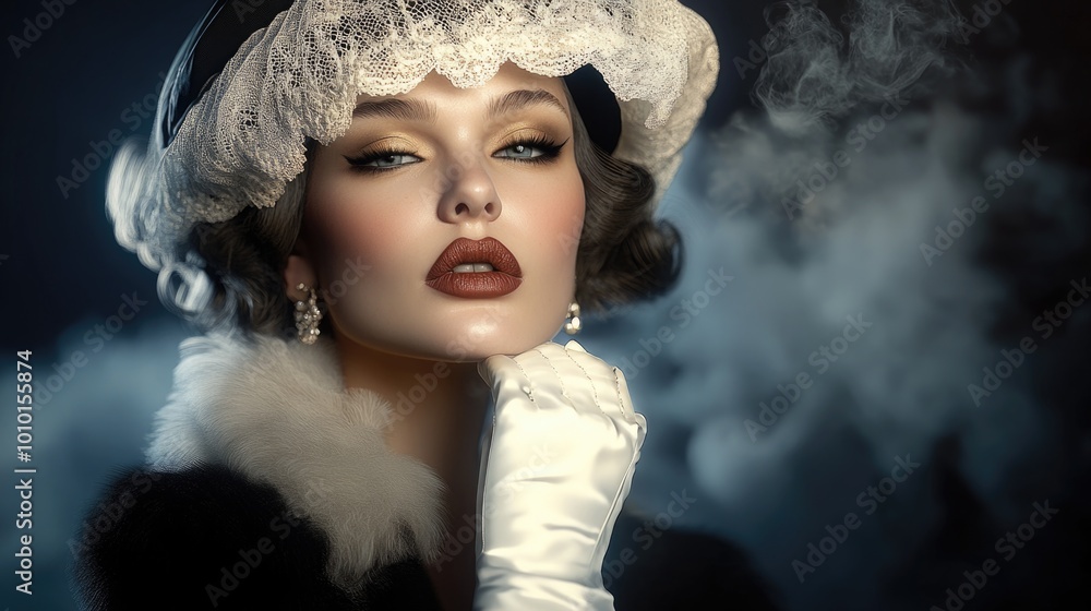 1920s flapper style: knee-length, embellished dresses, short haircuts ...