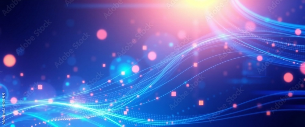 Obraz premium abstract background with lights
