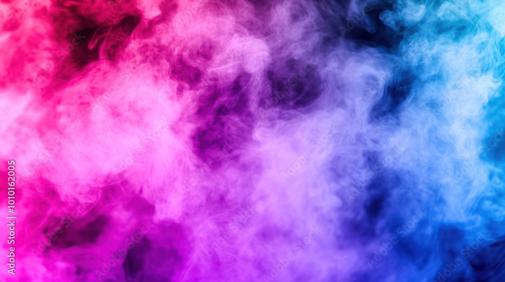 A vibrant blend of pink and blue smoke creating an abstract visual effect. A vibrant blend of pink and blue smoke creating an abstract visual effect.