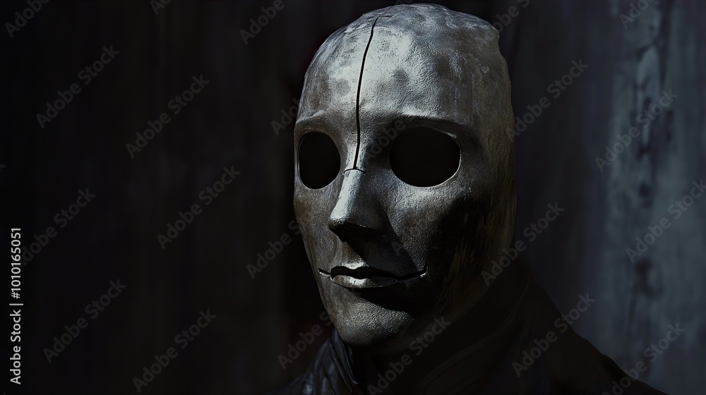 Metal Mask: A Portrait of Mystery and Intrigue Metal Mask: A Portrait of Mystery and Intrigue