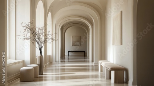 Minimalist Hallway Interior Design