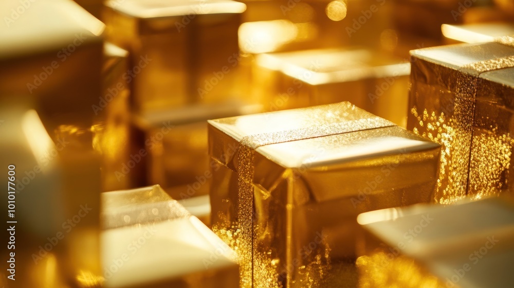 Golden Gift Boxes Golden Gift Boxes