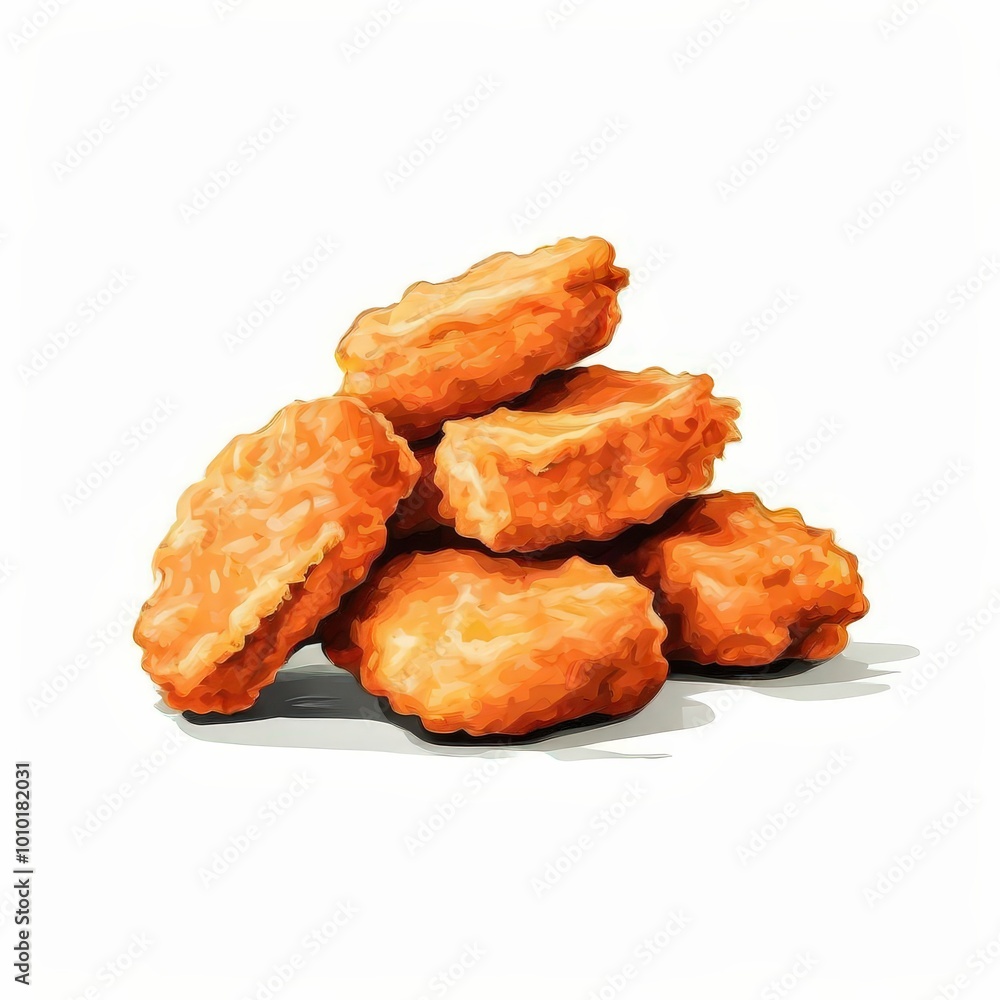 the AI Image Generator, fast food French fries and chicken the AI Image Generator, fast food French fries and chicken