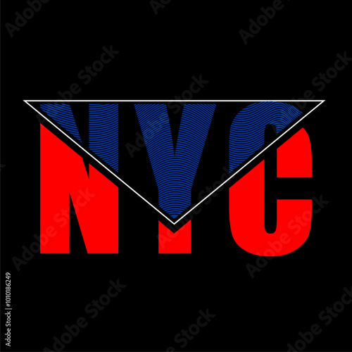 nyc t shirt design vector
