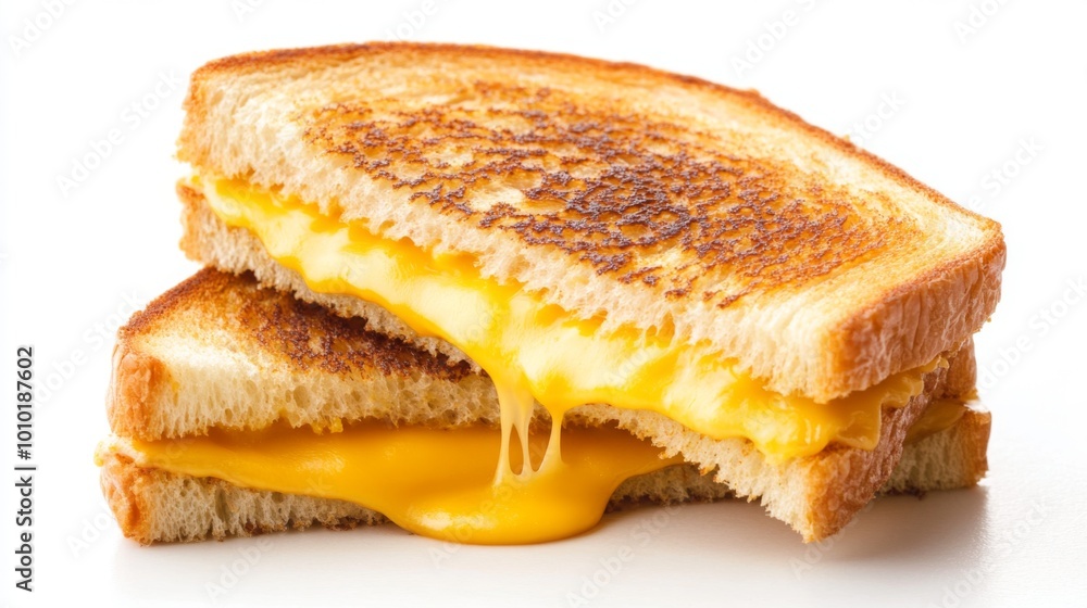 Golden Brown Grilled Cheese Sandwich with Melty Cheese Golden Brown Grilled Cheese Sandwich with Melty Cheese