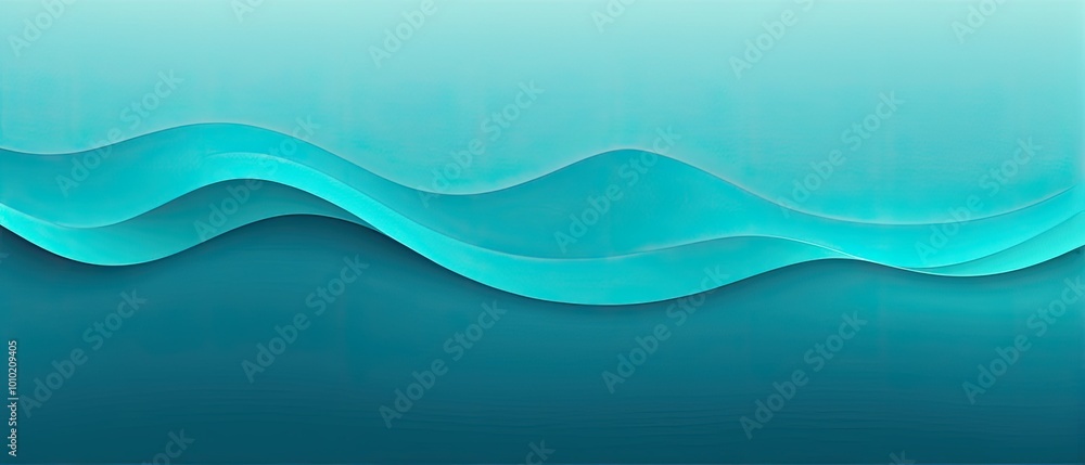 Obraz premium Abstract Wavy Blue Background