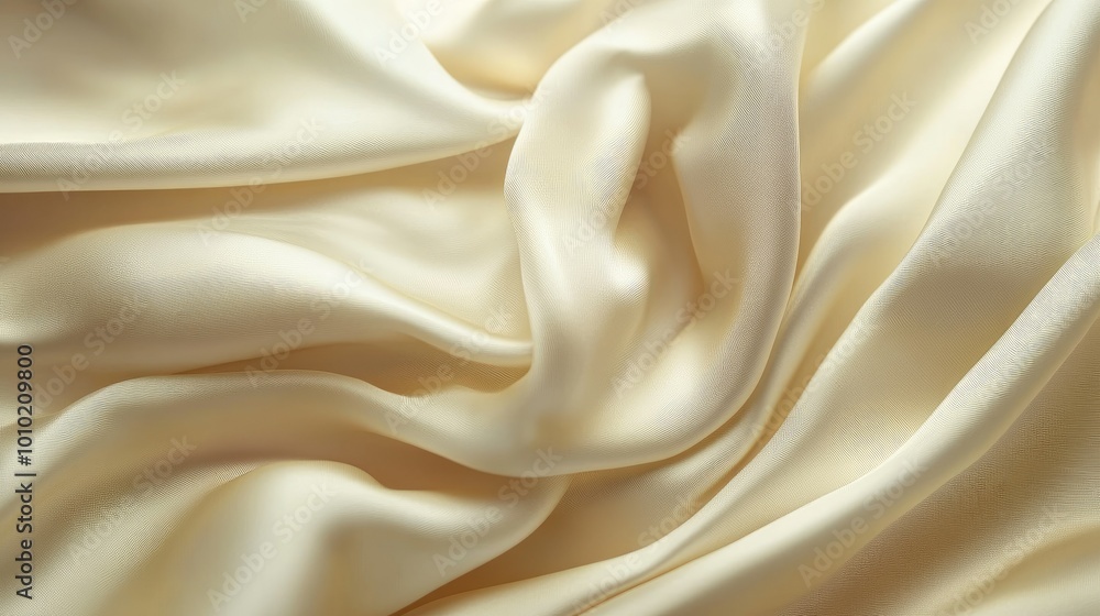 Soft silk textures in serene elegance Soft silk textures in serene elegance