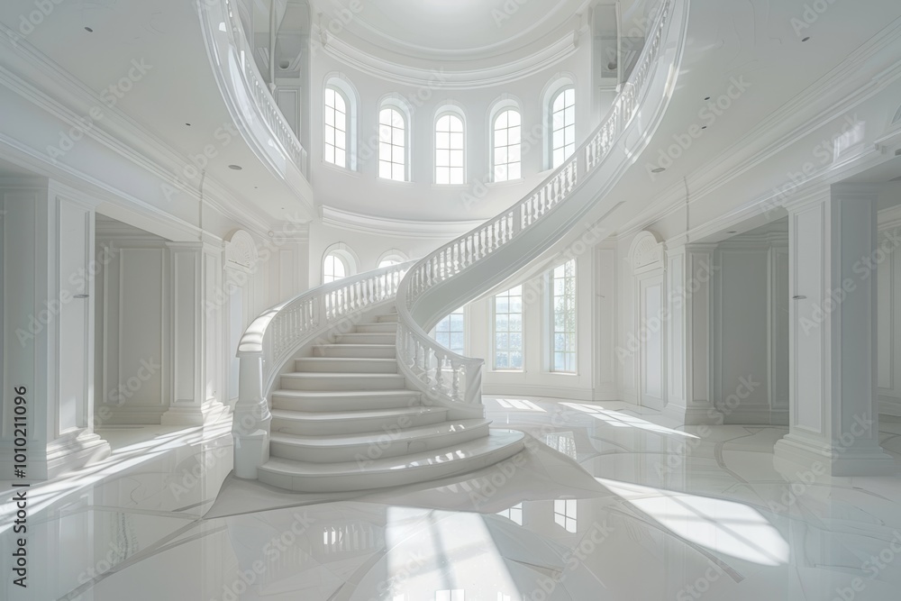 Φωτογραφία a high end photograph of the inside of an upscale mansion, interior design magaz