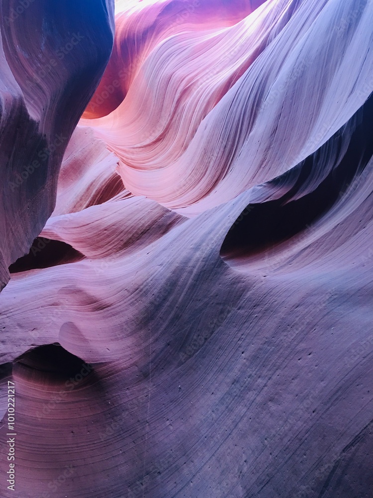 Obraz premium Stunning sandstone formations antelope canyon