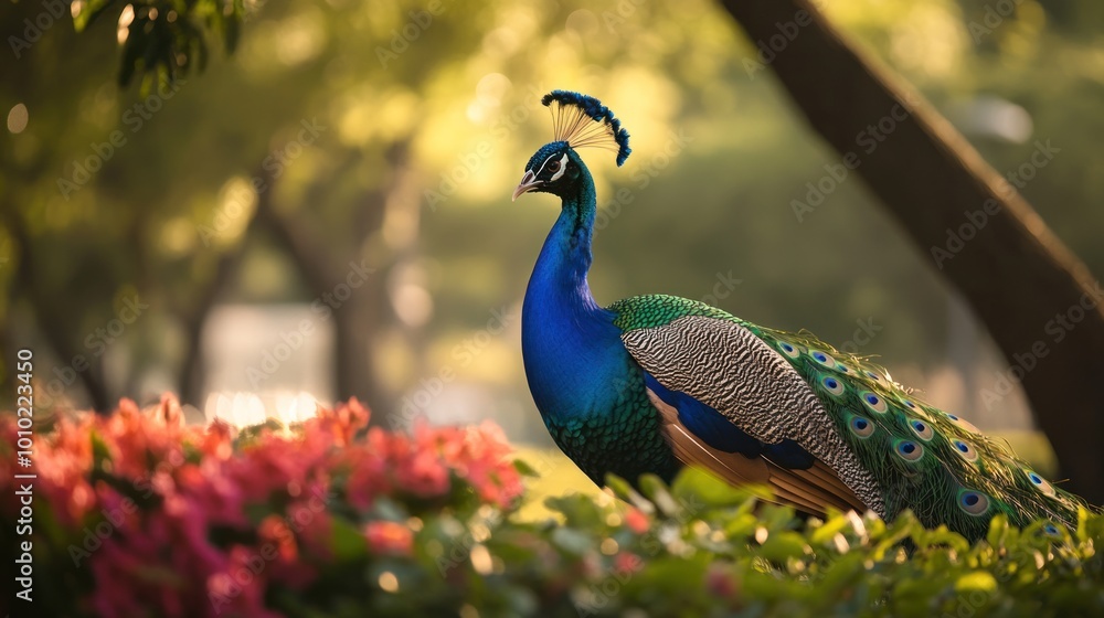 custom made wallpaper toronto digitalA Majestic Peacock