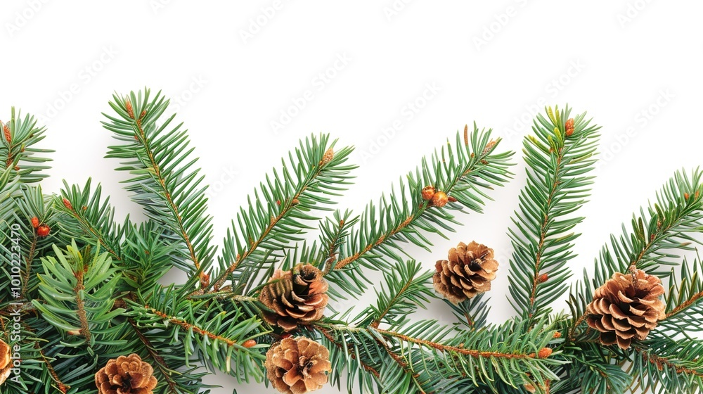 christmas background with christmas branches and decorations christmas background with christmas branches and decorations