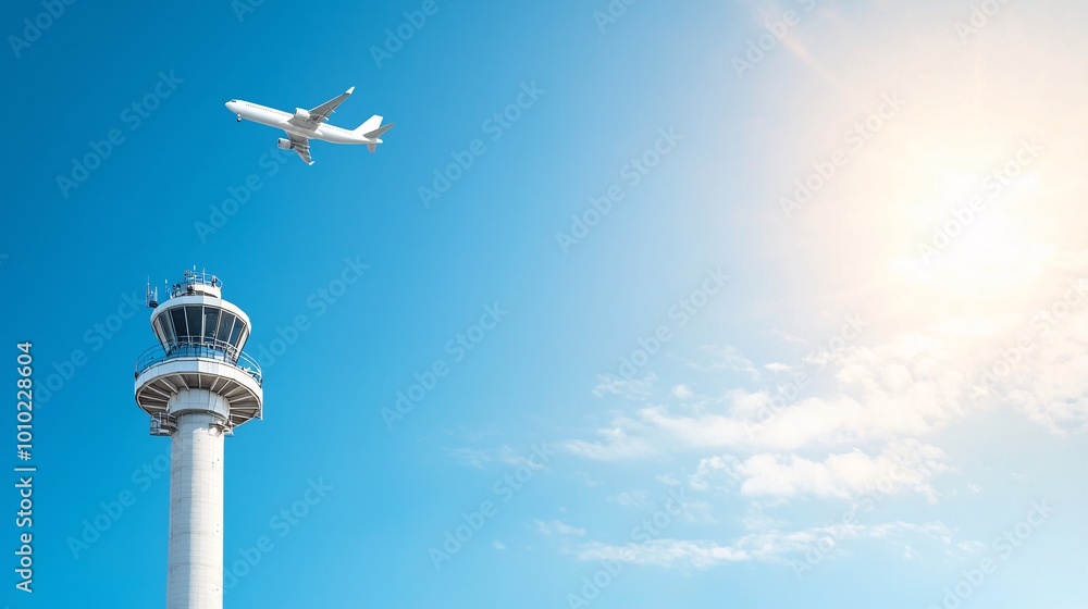 Air Traffic Control Towers Ensuring Global Flight Safety with Real-Time Radar Monitoring Communication Signals for Airspace Management Air Traffic Control Towers Ensuring Global Flight Safety with Real-Time Radar Monitoring Communication Signals for Airspace Management