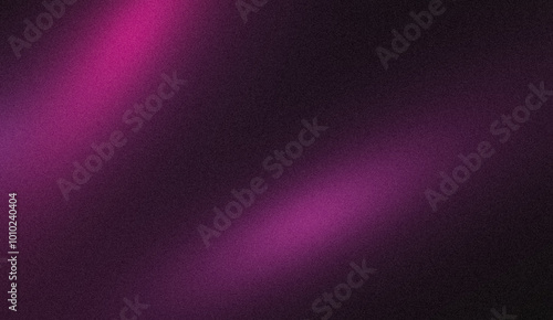Dark purple grainy glowing backdrop design. Abstract noisy gradient seamless color spots  bright  shine  rough  grungy banner  poster or landing page