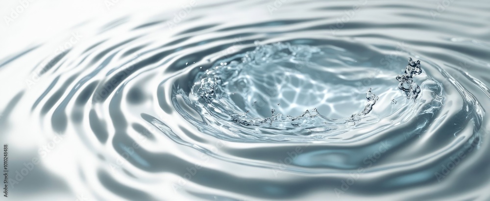 Water Droplet Splash and Ripples Water Droplet Splash and Ripples