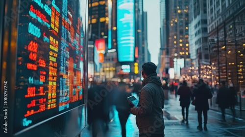 Wallpaper Mural Neon-Lit City Streets: Capturing the Vibrant Pulse of Urban Life Torontodigital.ca
