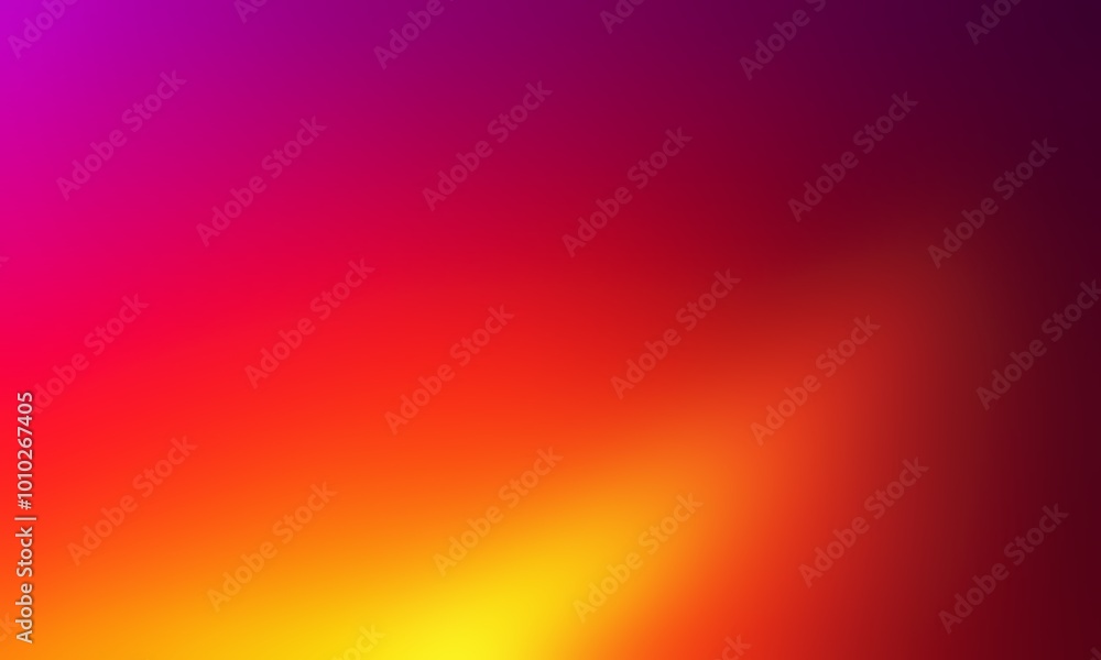 Abstract blurred background image of purple, red, yellow colors gradient used as an illustration. Designing posters or advertisements. Abstract blurred background image of purple, red, yellow colors gradient used as an illustration. Designing posters or advertisements.