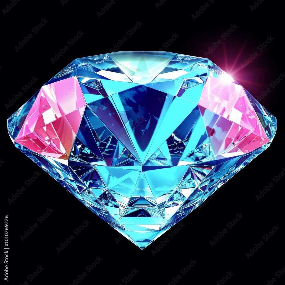 Diamond icon with a neat black background, hyper quality Diamond icon with a neat black background, hyper quality