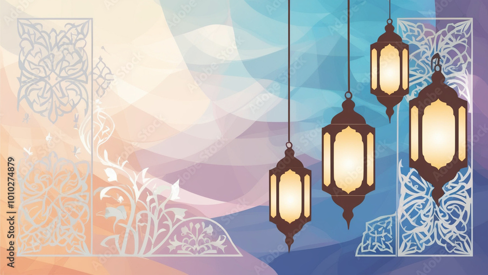 Islamic ramadan background with Arabic ornament pattern and luxury mandala lantern decorative. Designed for islam greeting card, eid template, hajj, invitation, celebration, premium frame, and mosque Islamic ramadan background with Arabic ornament pattern and luxury mandala lantern decorative. Designed for islam greeting card, eid template, hajj, invitation, celebration, premium frame, and mosque