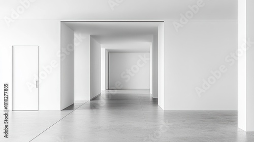 Minimalist White Interior Design