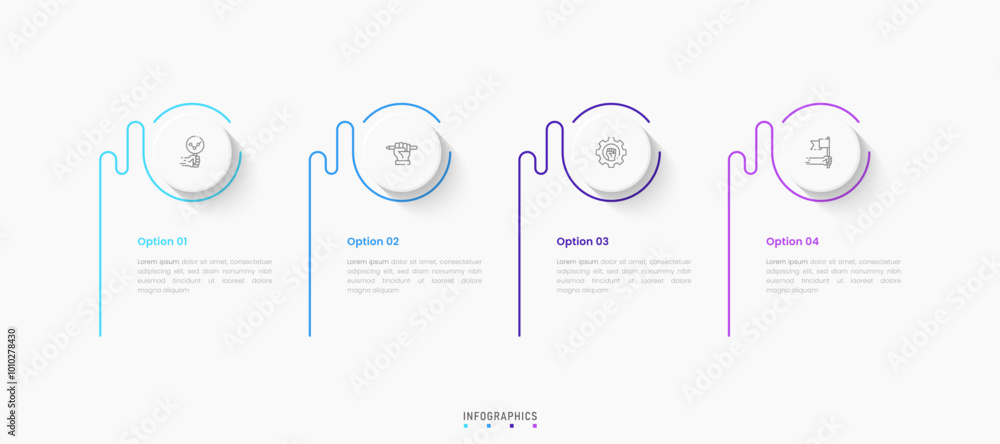 Vector Infographic label design template with icons and 4 options or steps. Can be used for process diagram, presentations, workflow layout, banner, flow chart, info graph. Vector Infographic label design template with icons and 4 options or steps. Can be used for process diagram, presentations, workflow layout, banner, flow chart, info graph.