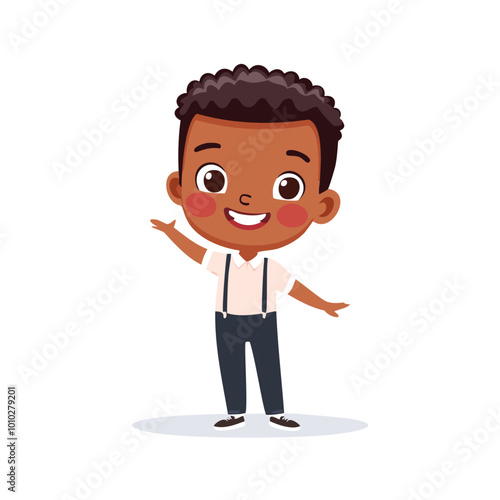 Dancer Cute Worker Job Profession Professional Occupation Cartoon Character
