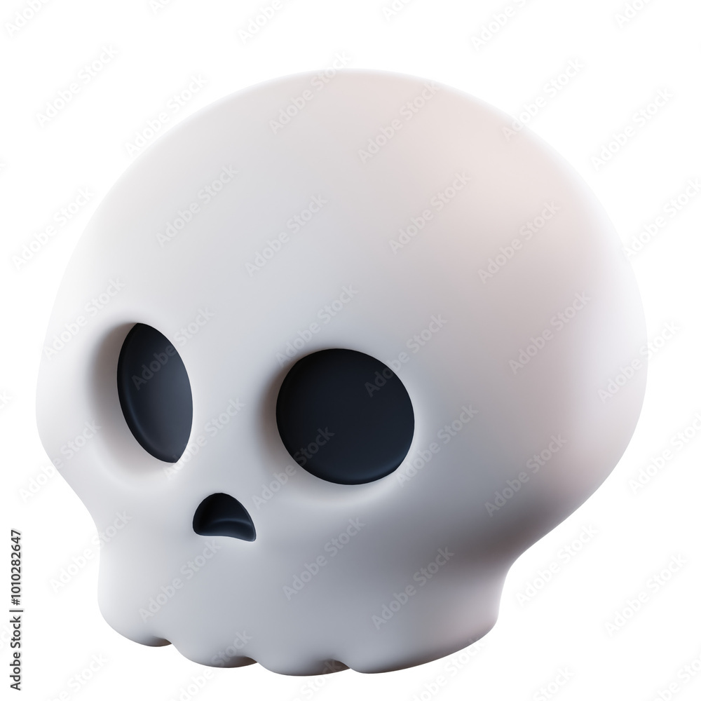 3D Illustration Skull 3D Illustration Skull