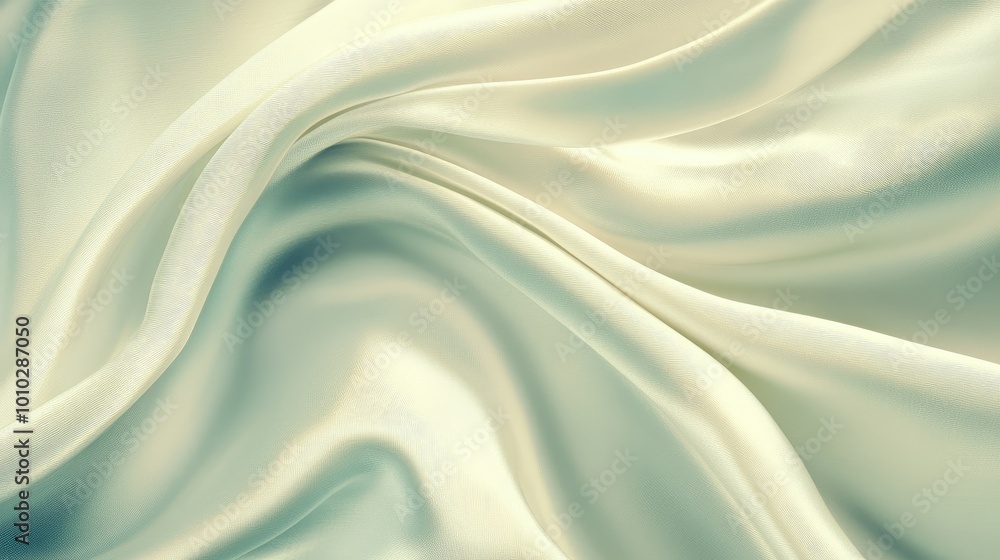 Fototapeta premium Soft silk textures in serene elegance