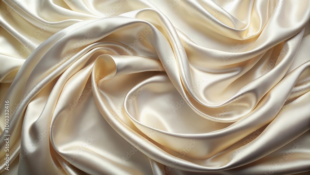 Luxurious ivory silk satin fabric with beautiful drapery and wavy folds , luxury, cloth, background, ivory, silk, satin, fabric Luxurious ivory silk satin fabric with beautiful drapery and wavy folds , luxury, cloth, background, ivory, silk, satin, fabric