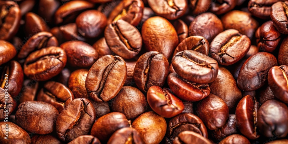 Glossy coffee beans with rich brown hues showcasing the artistry of roasting , coffee, beans, glossy, sheen, texture, hues Glossy coffee beans with rich brown hues showcasing the artistry of roasting , coffee, beans, glossy, sheen, texture, hues