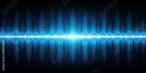 Audio waveform blue equalizer   music  sound  technology  digital  visualization  frequency  electronic  wave  graphic  design
