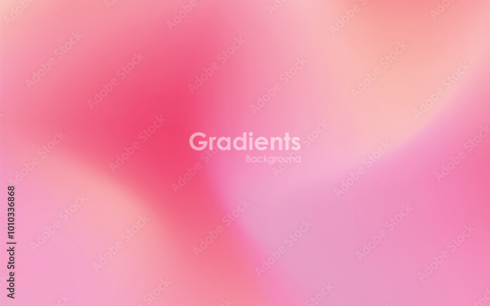 Foto gradients mesh pink and white background