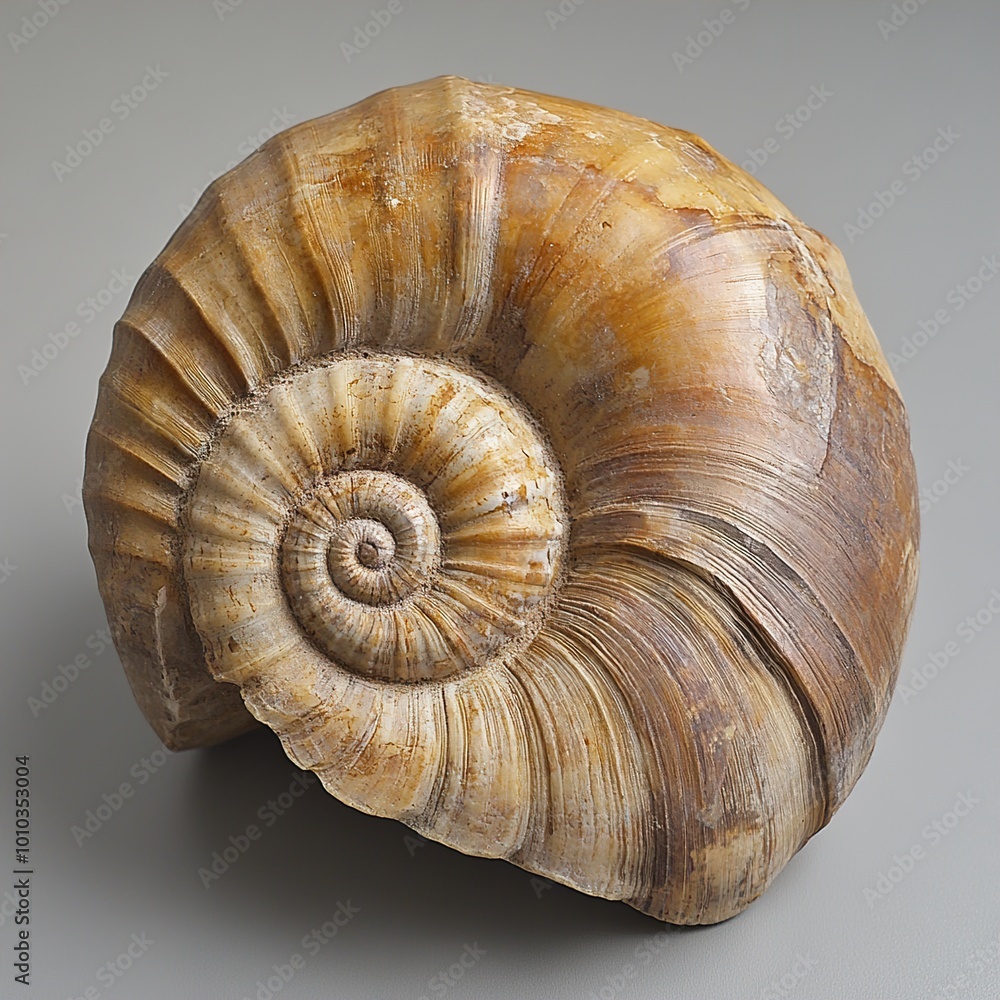 Close-up of a Spiral Seashell - Ocean Life Photography Close-up of a Spiral Seashell - Ocean Life Photography