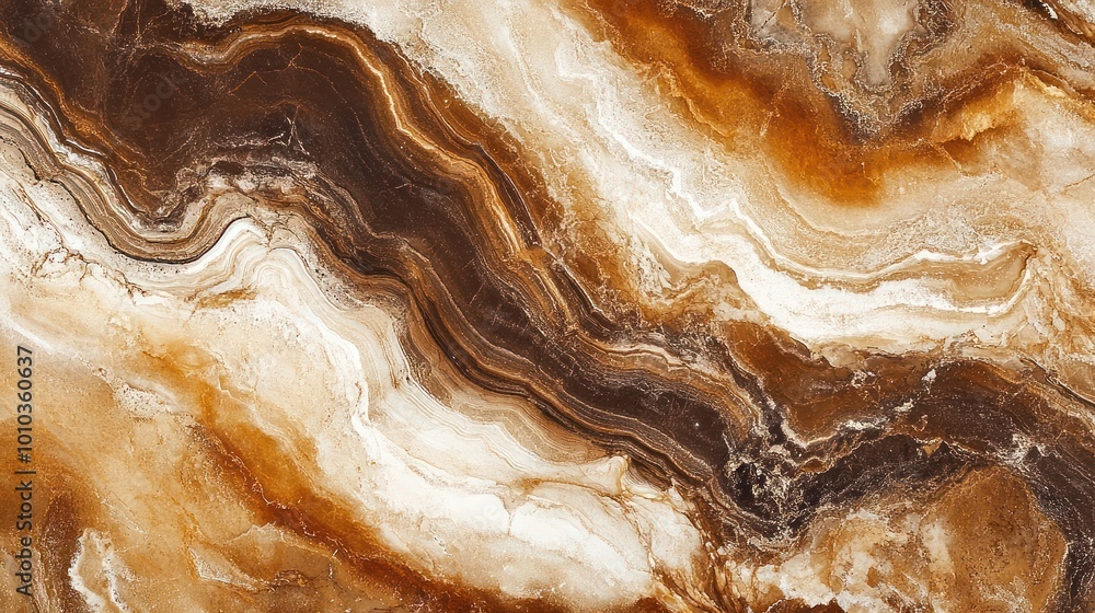 Abstract brown and white marble texture background. Abstract brown and white marble texture background.
