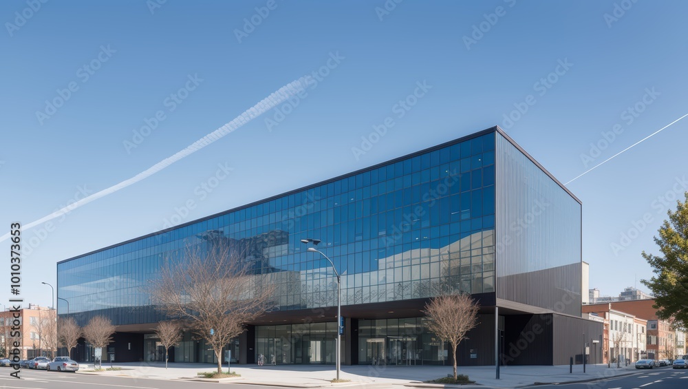 Modern Glass Facade Office Building Architecture Cityscape Modern Glass Facade Office Building Architecture Cityscape
