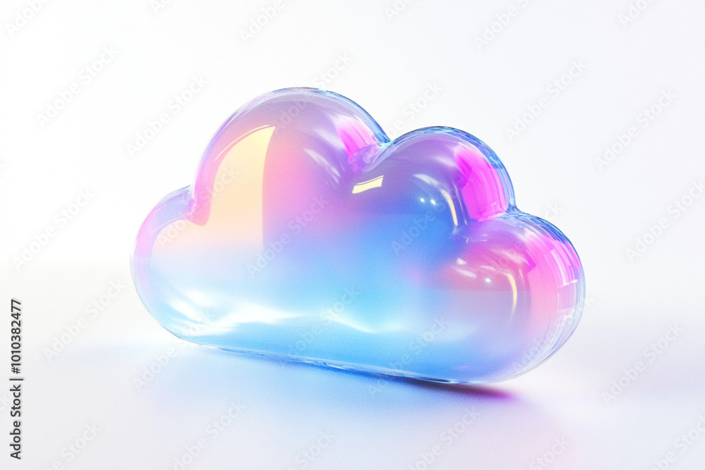heart in glass