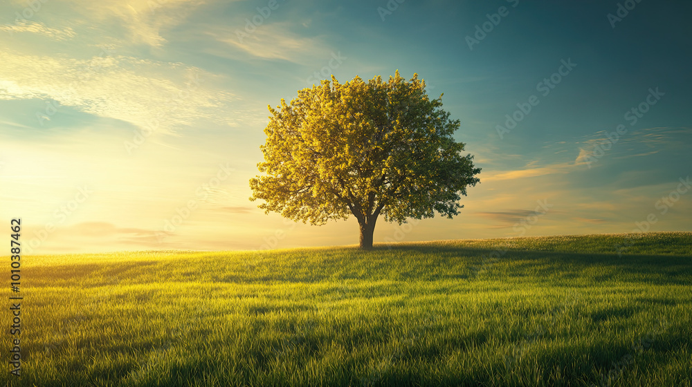 tree in the sunset tree in the sunset
